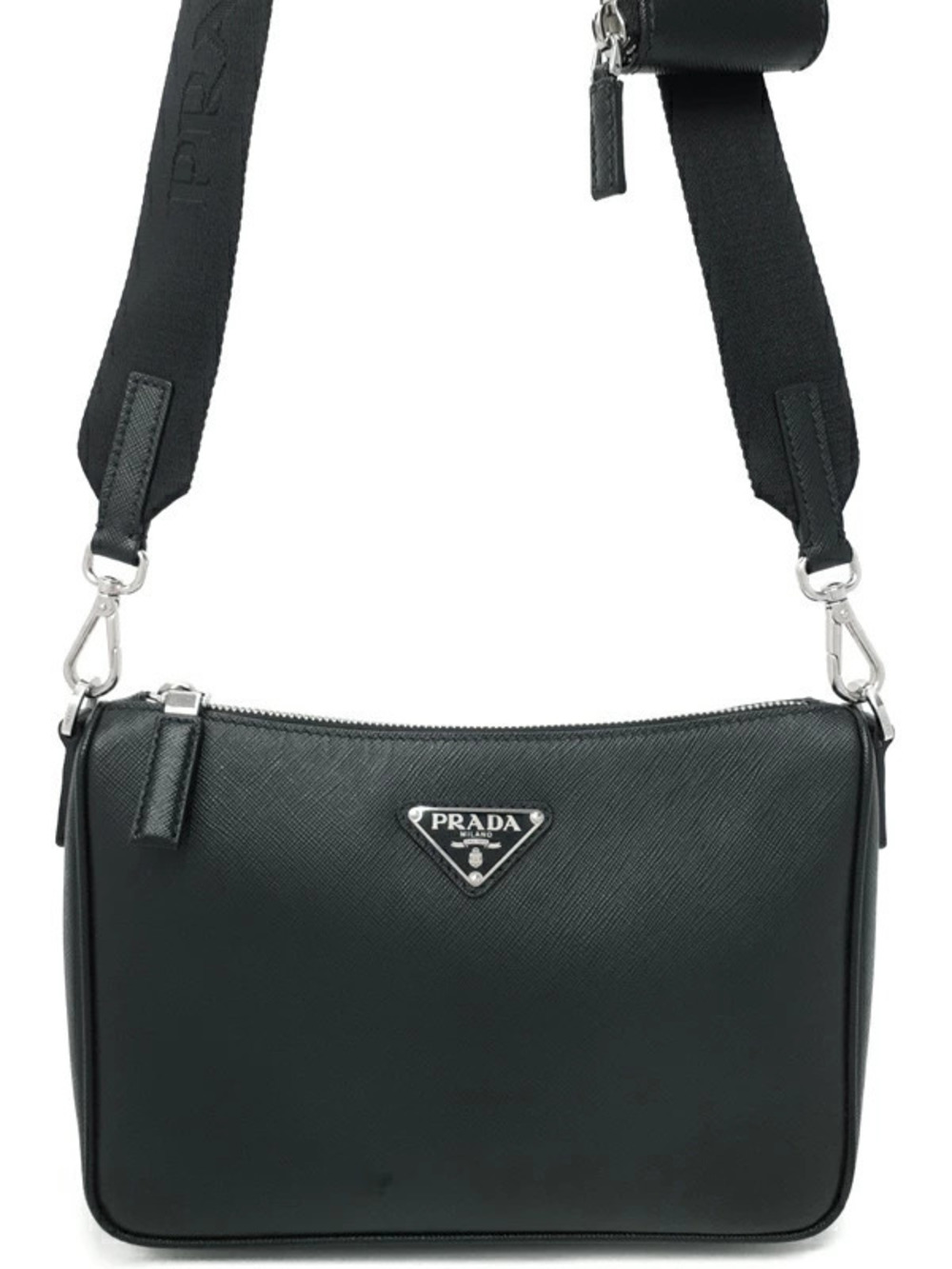 Prada Saffiano Leather Shoulder Bag